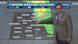 Isolated Severe Storms Possible