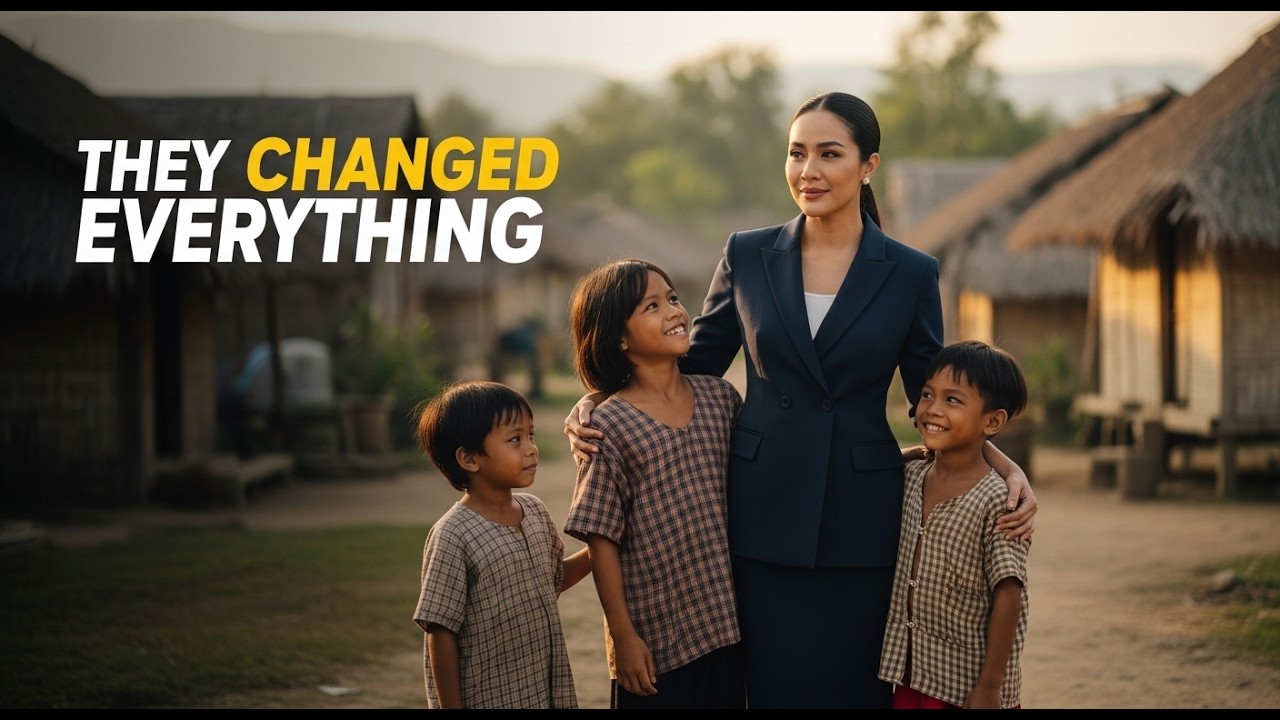 Tinulungan ng Mayamang Babae ang Magkakapatid — Hindi Niya Alam Sila ang Magbabago ng Buhay Niya