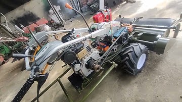 Máy cắt cỏ trục băm đường cắt 1 mét động cơ dầu 15hp có ghế ngồi