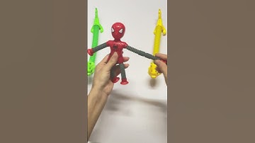 Red Spiderman Pop Sound ASMR Creating satisfying POP #asmrsounds #satisfying #relaxing #creative