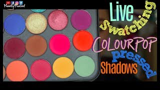 Live Swatches - Colourpop