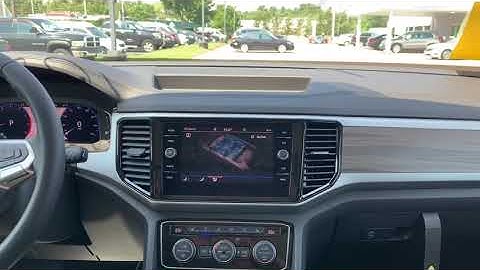 How to use Air Care and the rest mode in a 2021 VW ATLAS