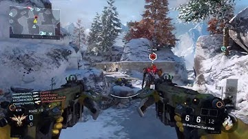 NX Shadowclaw Fury Quad Feed & Bloodthirsty kill - Call of Duty Black Ops 3 (GOLD CAMO)