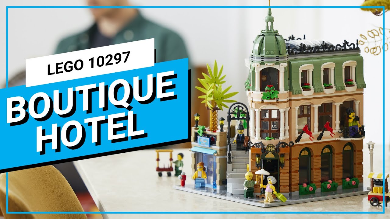 vase aflivning respekt VIDEO: LEGO Modular Building 10297 Boutique Hotel unveiled