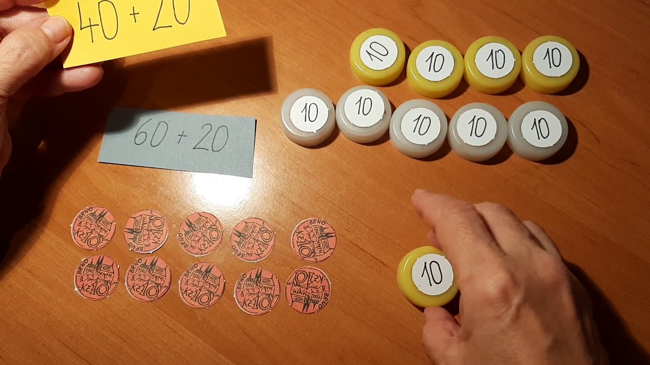 Sčítání desítek