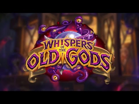 Video: Hearthstone Whispers Of The Old Gods Expansion Lägger Till 134 Nya Kort