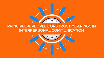 Interpersonal Communication Principles