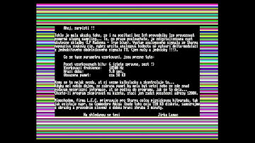 Sharp MZ-800 demo: MADONNA (198x/9x LEC)