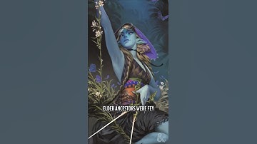 Elven Humanoids and Elven Fey #dnd #dungeons&dragons elves