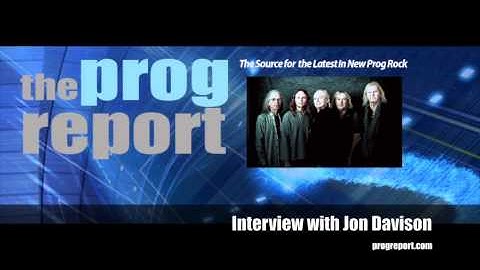 Jon Davison (YES) Interview - The Prog Report