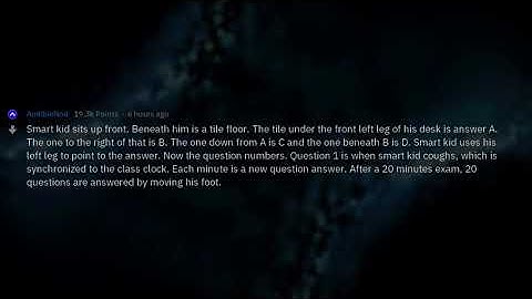 Cheating Exams Like A Genius