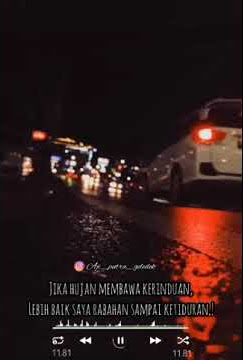 story WA terbaru✔✔ hujan turun membawa kerinduan