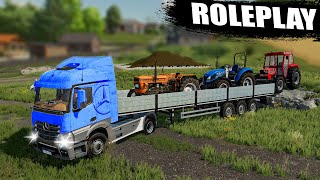 TRAKTÖRLERİ SERVİSE GÖTÜRDÜK // GERÇEK HAYAT - ROLEPLAY TADINDA / Farming Simulator 22 ( FS22 )