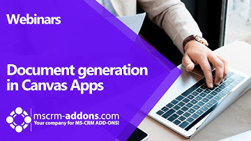 Document generation in Canvas Apps