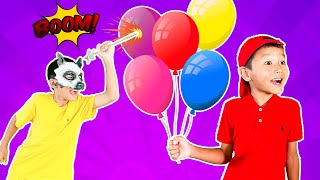 learn counting with balloons kids songs