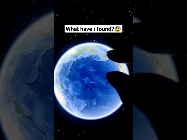 Is that real?? What do you think?😰#googleearth class=