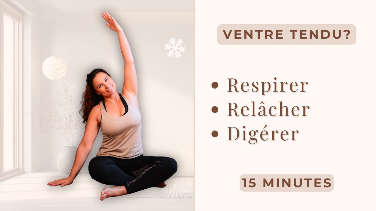 Ventre gonflé, digestion lente : une routine douce pour faire de la place