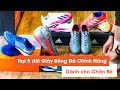 #17 TOP 5 ĐÔI GIÀY BÓNG ĐÁ CHÍNH HÃNG DÀNH CHO CHÂN BÈ | THANH HÙNG FUTSAL