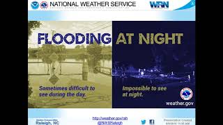 NWS Raleigh Briefing 3 on Hurricane Florence, 1130am Septemeber 9th, 2018