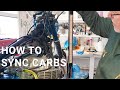 Motorcycle Carb Sync Guide - Balancing CB750 Carburetors with Manometer | Part 30