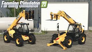 Farming Simulator 25 JCB Loadall Telehandlers by RossN Mods Review