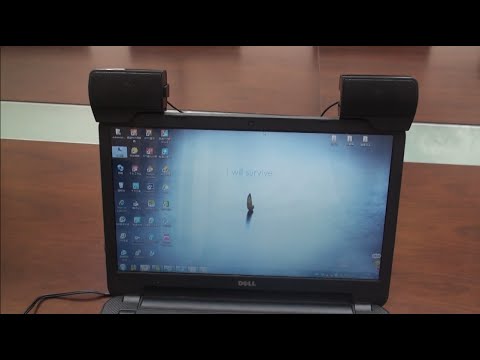 Yaootely USB Speaker Portable Loudspeaker Powered Stereo Multimedia Speaker for Notebook Laptop PC Black