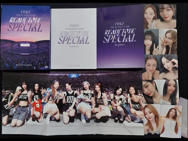 TWICE 5TH WORLD TOUR READY TO BE in JAPAN SPECIAL DVD 初回限定盤