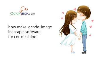 how make Gcode image Inkscape software for CNC machine