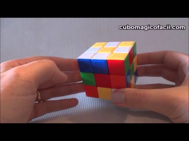 Cubo Mágico Fácil: Etapa 7: Os Blocos dos Cantos da Camada de Cima