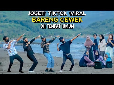 JOGET TIKTOK VIRAL BARENG CEWEK DI TEMPAT UMUM.. NGAKAK PARAH