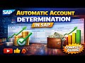 SAP MM Automatic Account Determination Full Tutorial | Step by Step for Beginners to Advanced
