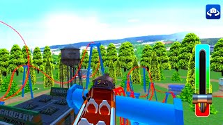 Roller Goster dangerous ride Train Simulator  - Android Game Play screenshot 5