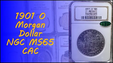 1901 O Morgan Silver Dollar NGC MS65 CAC - GEM New Orleans Old Holder Beautiful!