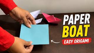how to make paper boat easy paper boat making #viral #subscribemychannel  #papercraft #craft