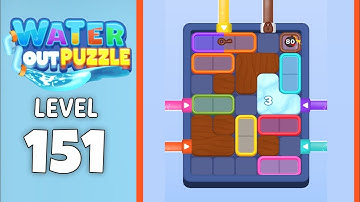 Water Out Puzzle level 151 solution