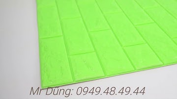 [Đoàn Gia - Group - Vlog 11] Giới thiệu về dòng XỐP DÁN TƯỜNG 3D HOT NHẤT THỊ TRƯỜNG