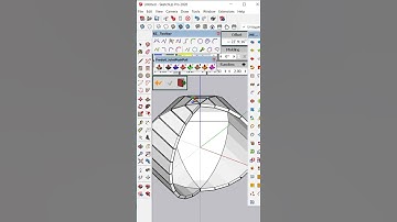 3D Modelling Tricks- SketchUp #shorts #sketchup #sketchuptutorial