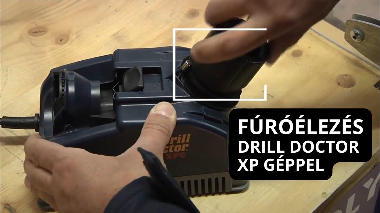 Fúróélezés Drill Doctor XPvel (magyar felirat) YouTube