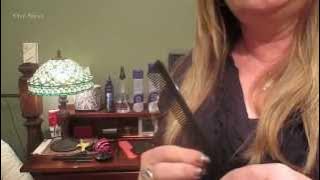 ASMR  **HAIR SALON RP/HOT ROLLERS/TRIM/EAR TO EAR**