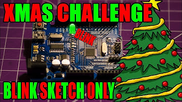 Xmas Challenge: Decoration Using ONLY Blink Sketch