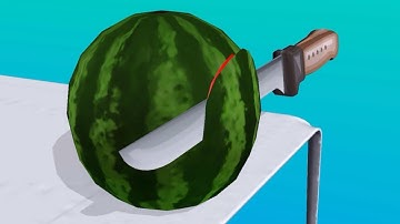 ASMR Slicing Game! Top Mobile Game! Relaxing sounds! Satisfying Video