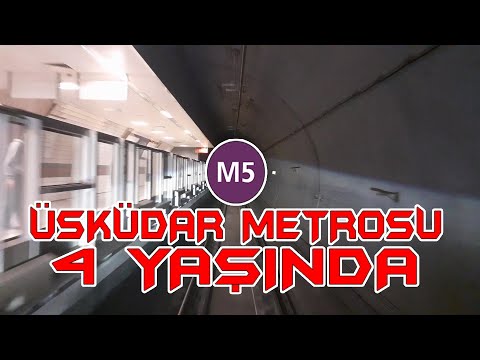 M5 Çekmeköy-Üsküdar Metro Hattı Turu | M5 4 Yaşında