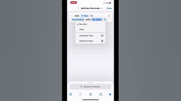 How To Create Custom Shortcut To Add Reminders On Your iPhone #iphone #apple