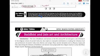 Temple Architecture | Buddhist &amp; Jain Architecture | Dr. Rajendra Prasad contribution in INM