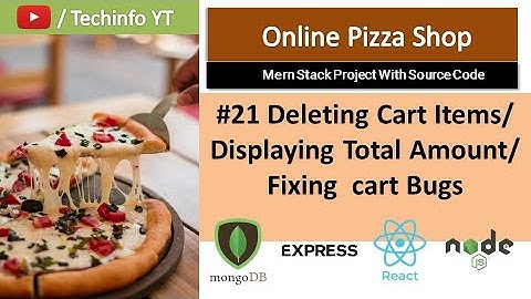 #21 Delete Item From Cart Sub total and bug fix | Mern Project(Hindi/Urdu)