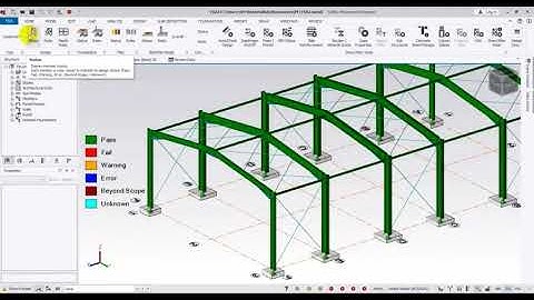 Import Frame structures from Tekla structural designer to Tekla portal frame designer