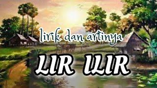 Lir ilir &amp; sholawat badar dengan lirik dan artinya