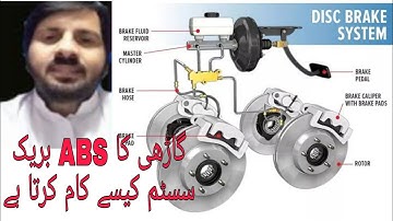 how to car ABS system is work !! car braking system working principal suzukimehran orany  urdu/hindi