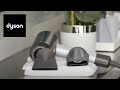 Dyson Supersonic™ hair dryer Professional edition. Using the attachments