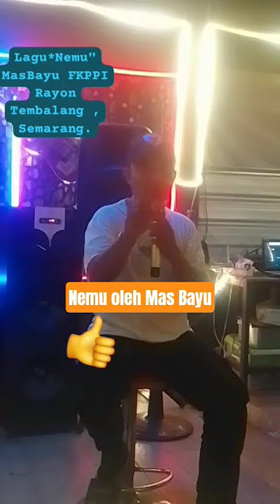 Mas Bayu nyanyi guuyyss diTempat Kafe Qu lagu *Nemu '.